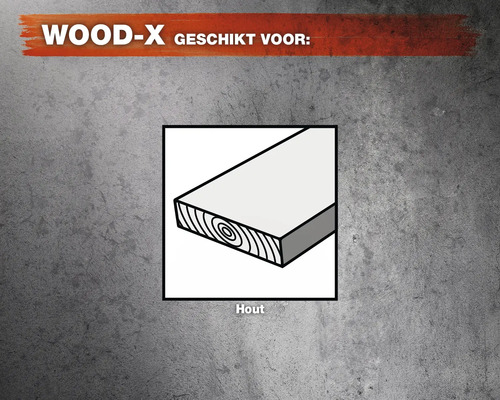 Symboolafbeelding hout geschikt voor Wood-X