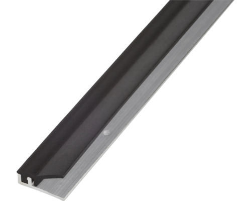 Aluminium deurafdichtingsprofiel met rubberen afdichting