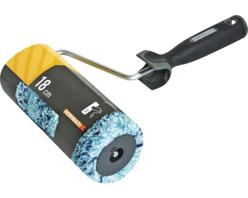 Verfroller, 18 cm, met handvat