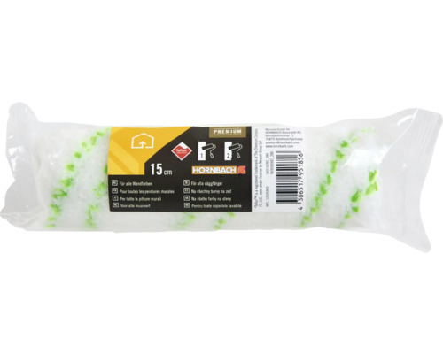 Verfroller met een breedte van 15 centimeter, verpakt in folie