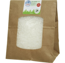 Verpakking met decoratieve sneeuw