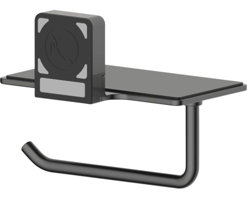 Toiletpapierhouder met plank