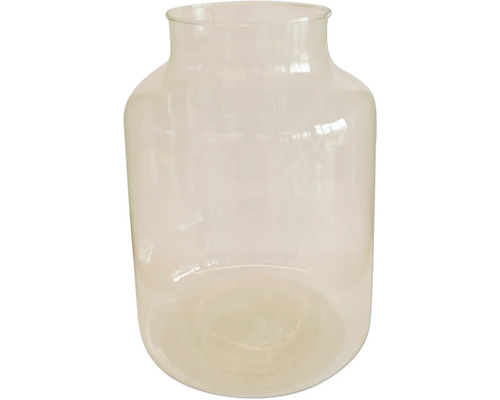 Babet vaas bal glas - H 28 x D 34 cm