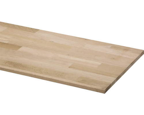 BUILDIFY Timmerpaneel eiken verlijmd 18x400x2000 mm Houten plaat van gelamineerd hout