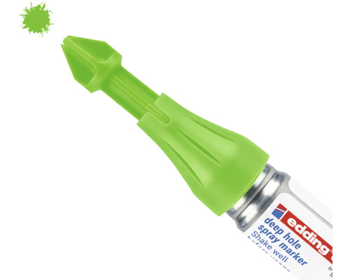 Edding diepgatmarker met groene markering