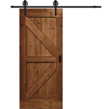 BARNDOOR set op maat vintage bruin wales + spaak rail-thumb-1