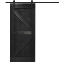 BARNDOOR set op maat vintage zwart wales + basic rail-thumb-1