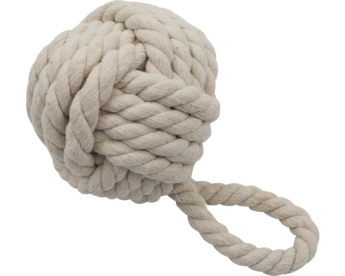 Knoop deurstopper van touw