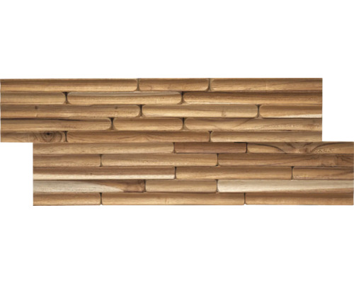 Wandbekleding van houten panelen