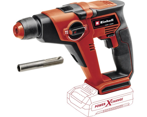 Einhell boorhamer met boor en Einhell logo