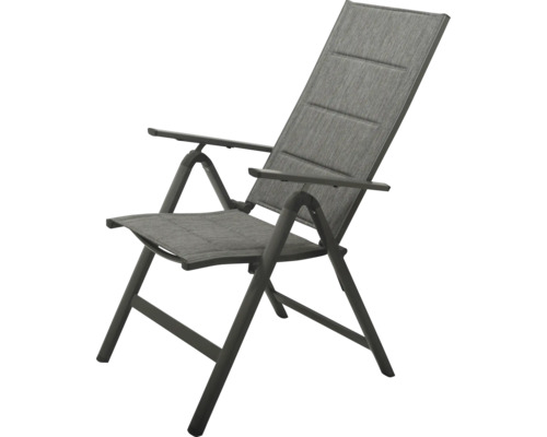 Tuinstoel met armleuningen en verstelbare rugleuning