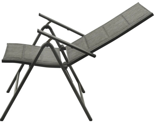 Tuinligstoel met verstelbare rugleuning