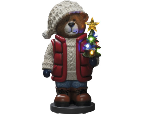 KONSTSMIDE Kerstverlichting LED teddybeer 8 lampjes gekleurd