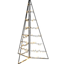 Decoratieve kerstboom met verlichting voor binnengebruik