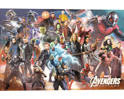 Decopaneel Avengers Endgame 90x60 cm