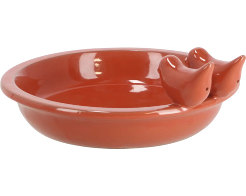 Keramische schaal met vogelmotieven