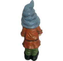 Tuinkabouter figuur achteraanzicht
