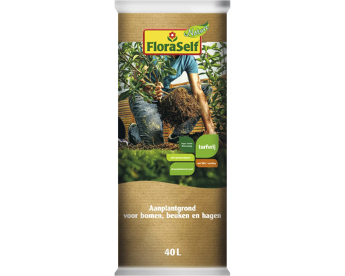 FLORASELF Nature Aanplantgrond turfvrij RHP 40 liter