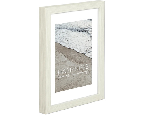 Fotolijst met passe-partout en golfmotief