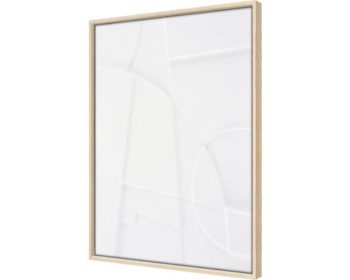 Ingelijste abstracte muurkunst met geometrische vormen