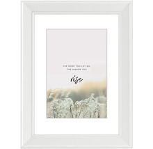 Decoratieve fotolijst met het opschrift ''Rise''