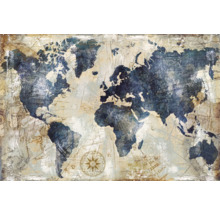 REINDERS Poster Vintage Worldmap 61x91,5 cm