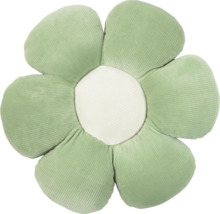 Bloemvormig kussen van ribfluweel