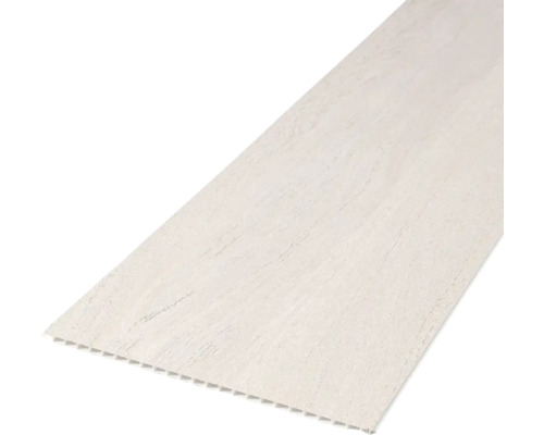 Kunststof paneel met messing en groef verbinding