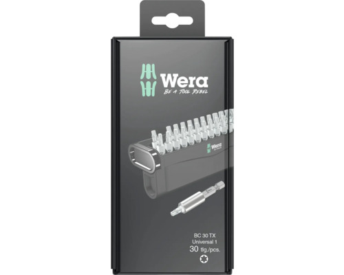 WERA Bitset Bit-Check 30 TX Universal 1 SB, 30‑delig