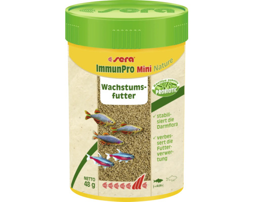 SERA Immune Probiotic Vissenvoer granulaat XS 100 ml