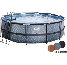 Opzetzwembad met ladder in drie designs