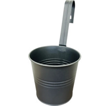 Metalen bloempot om op te hangen