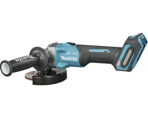 Makita accu haakse slijper met extra handgreep en doorslijpschijf