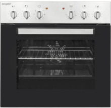 Exquisit oven met draaiknoppen en binnenverlichting
