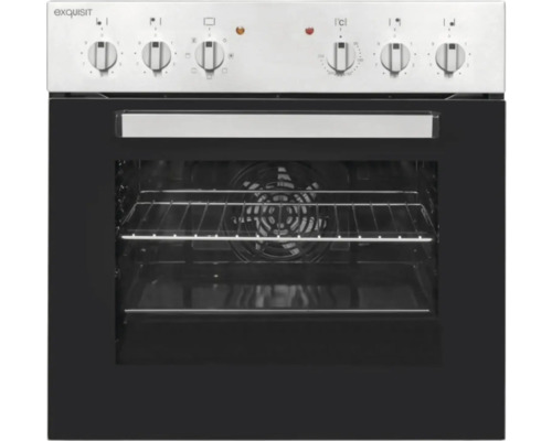 Exquisit oven met draaiknoppen en binnenverlichting