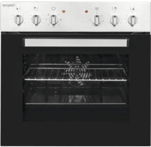 Exquisit oven met bedieningspaneel en binnenkant