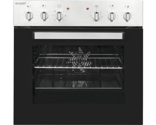 Exquisit elektrische inbouwoven met grillfunctie en binnenverlichting