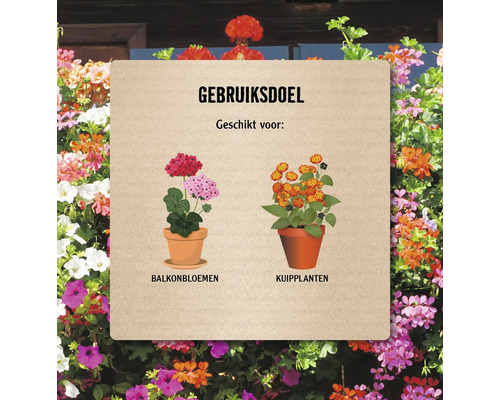 Informatie over het gebruik van balkon- en kuipplanten