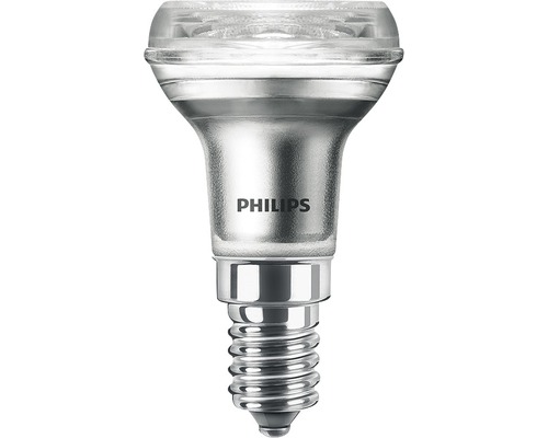 PHILIPS LED-lamp E14/1,8W reflectorvorm helder warmwit