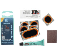 Fietsreparatieset met bandenpleisters, lijm en schuurpapier