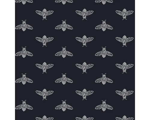 JOULES Vliesbehang 118546 Block Print Bee French Navy