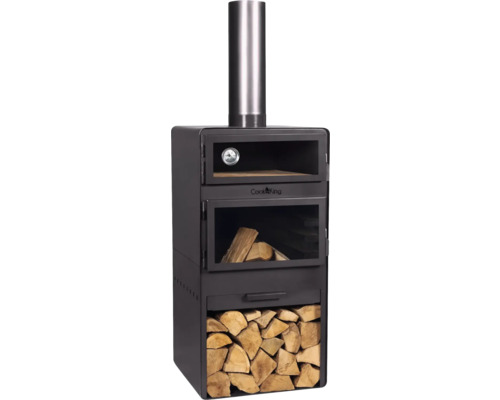 COOK KING Terrashaard Ventio plus staal zwart