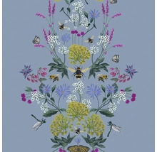 Bloemenpatroon met insecten
