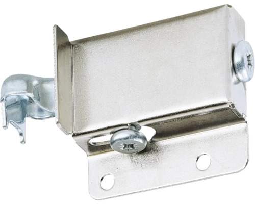 HETTICH Kastophanger verzinkt (max. 40 kg), 20 stuks Metalen kastophanger met schroeven voor montage