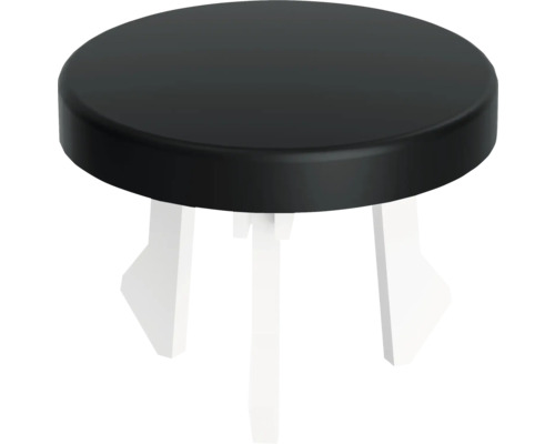 Ronde meubelglijder met drie bevestigingspennen