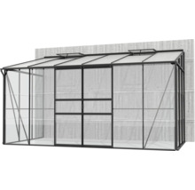 Serre met frame en ramen