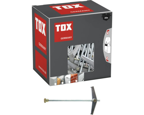 TOX Germany kantelpluggen in doos met een enkele kantelplug