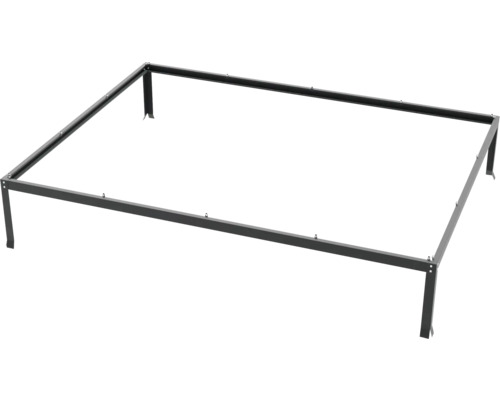Metalen frame voor een verhoogde tuinbak