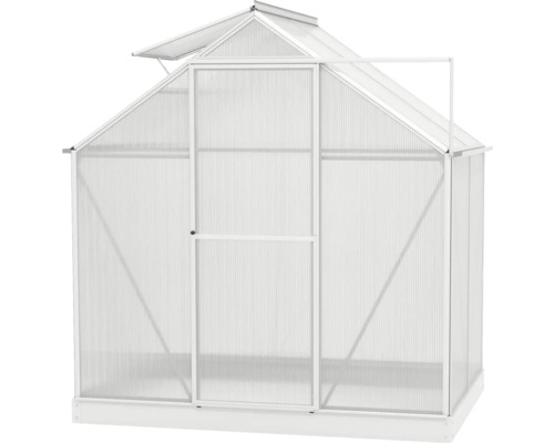 Kweekkas met deur en dakraam