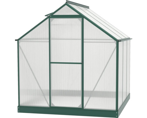 Kas met frame en transparante wanden